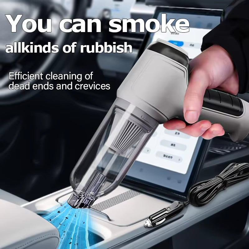 Car Vacuum Cleaner, High-Suction Vacuum Cleaner, Dust Blower, Handheld Vacuum Cleaner