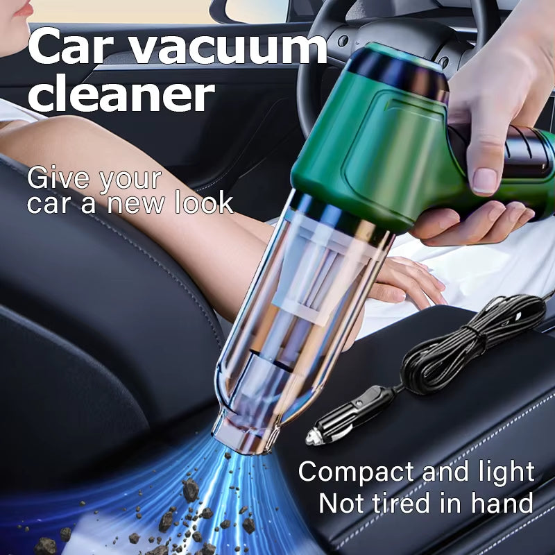 Car Vacuum Cleaner, High-Suction Vacuum Cleaner, Dust Blower, Handheld Vacuum Cleaner